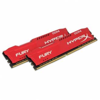 imagen de Kingston HyperX Fury Red DDR4 3200MHZ 2x8GB CL18 126663