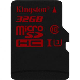  imagen de MEMORIA 32 GB MICRO SDHC KINGSTON CLASE 3 + ADAPTADOR SD 92676