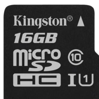  Kingston MicroSDHC 16GB Clase 10 UHS-1 90406 grande