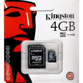  imagen de Kingston micro/SD - 4 Gb (Class 4) High Capacity - Tarjeta Memoria 92666