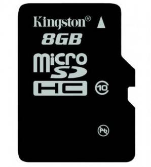  Kingston MicroSDHC 8GB Class 10 - Tarjeta MicroSD 4419 grande