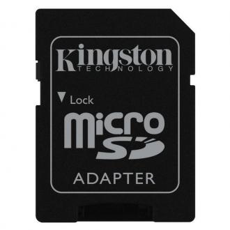  Kingston microSDXC 128GB Clase 10 UHS-I + Adaptador 92657 grande