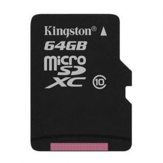  Kingston microSDXC 64GB Clase 10 UHS-I + Adaptador 67851 grande