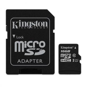  Tarjeta de Memoria Kingston Canvas Select MicroSDHC 16GB UHS-1 Clase 10 120039 grande