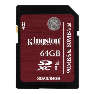  imagen de Kingston SDXC 64GB Clase 10 UHS-3 90361