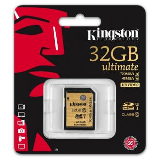 MEMORIA 32 GB SDHC KINGSTON CLASE 10 UHS-I ULTIMATE 90398 grande