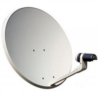  Kit Antena Parabolica 80cm + LNB+ Soporte Pared 117502 grande