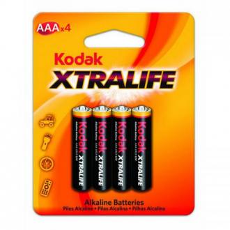  Kodak Xtralife Pack 4 Pilas Alcalinas AAA LR03 78271 grande