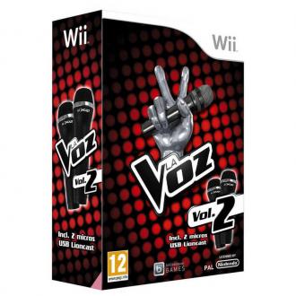  imagen de La Voz Vol. 2 + 2 Micros Wii - Juegos Wii 6153