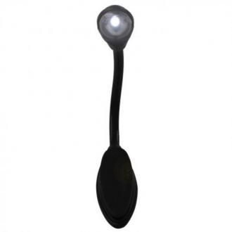 Lampara Flexible LED con Pinza para Leer Negra 115728 grande