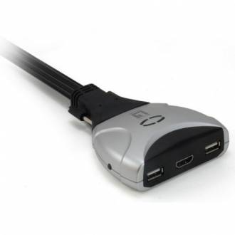  LevelOne KVM 0290 Switch 2 Puertos HDMI/USB 123105 grande