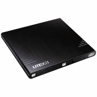  Lite-On DVD-RW eBAU108-01 Ultra-Slim Negra USB 128964 grande