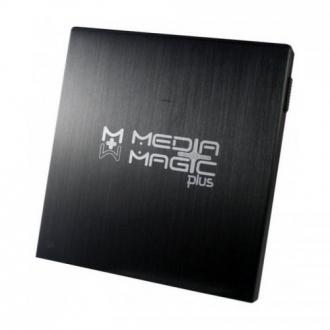  imagen de Media Magic Caja Externa DVD USB Aluminio Negro 49614