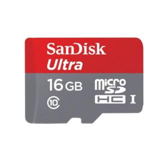  ULTRA ANDROID *****SANDISK SD MICRO + ADP HC CLASS 10 16GB 80MB/s + Memory Zone Android App SDSQUNC-016G-GN6MA 113285 grande