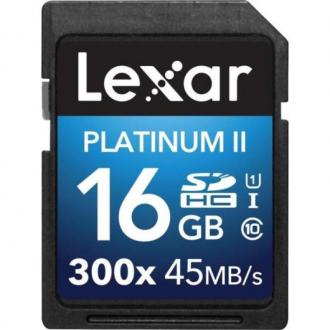  MEMORIA 16 GB SDHC LEXAR 300X PREMIUM II CLASE 10 109927 grande