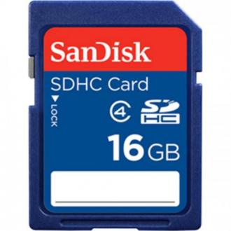  imagen de Sandisk SDHC 16GB CL4 - Tarjeta Memoria SD 111495