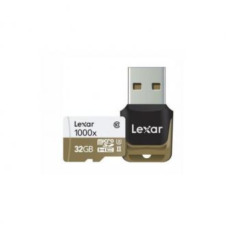  imagen de MEMORIA 32 GB MICRO SDHC LEXAR CLASE 10 UHS-II + ADAPTADOR USB 109883
