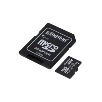  imagen de Kingston 8GB MICROSDHC UHS-I CLASS 10 EXT INDUSTRIAL TEMP CARD+ ADAPTER 109878