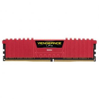  MEMORIA KIT 8 GB (2X4 GB) DDR4 PC 3000 CORSAIR LPX VENGEANCE RED HEAT SPREADER 110432 grande