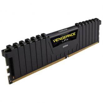  MEMORIA KIT 8 GB (2X4 GB) DDR4 PC 2400 CORSAIR LPX VENGEANCE BLACK HEAT SPREADER 108847 grande