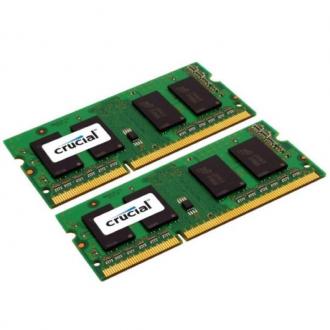  imagen de MEMORIA PORTATIL KIT 8 GB (2X4 GB) DDR3 1333 CRUCIAL CL9 LV 108855