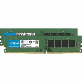  imagen de Memoria RAM Crucial DDR4 2400 PC4-19200 16GB 2x8GB CL17 126658