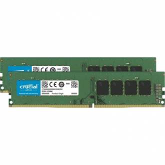  Memoria RAM Crucial DDR4 2400 PC4-19200 8GB 2x4GB CL17 130126 grande