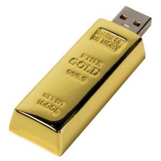  imagen de MEMORIA USB 8GB SATZUMA GOLD BAR 109449