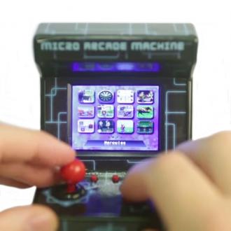  Micro Arcade Machine Máquina Recreativa Mini 93539 grande