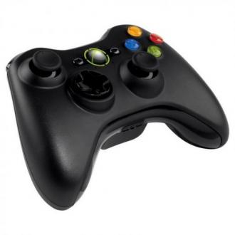  Microsoft Xbox 360 Wireless Controller Black 117405 grande