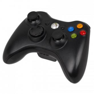  Microsoft Xbox 360 Wireless Controller Black 78923 grande