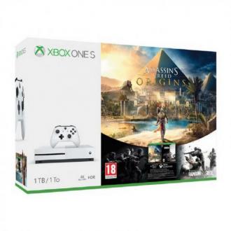  Microsoft Xbox One S 1TB + Assassin´s Creed Origins + Tom Clancy´s Rainbow Six Siege 117302 grande