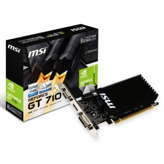  imagen de MSI GeForce GT710 2GB DDR3 Low Profile 87655