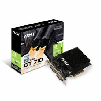  imagen de MSI GeForce GT710 H2D 2GB GDDR3 Reacondicionado 126397