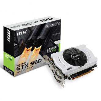  imagen de TARJETA GRAFICA 2GB MSI GEFORCE GTX 950 2GD5 OC PCX3.0 DDR5 HDMI 87926