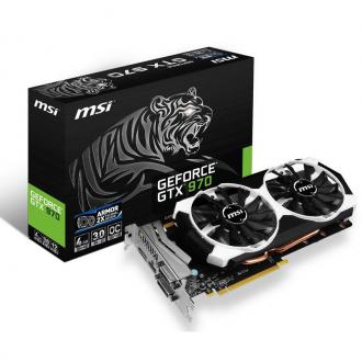  imagen de MSI GeForce GTX 970 OC Armor 4GB GDDR5 - Tarjeta Gráfica 81328