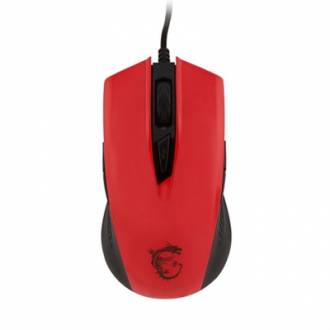  imagen de MSI Ratón Gaming Clutch GM40 dpi5000 Rojo 125347