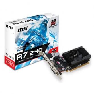  MSI VGA AMD RADEON R7 240 1GD3 64B LP 1GB DDR3 118810 grande