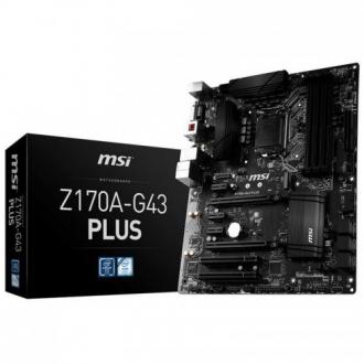  imagen de PLACA INTEL CORE i3/i5/i7 MSI Z170A-G43 PLUS SK1151 DDR4 PCX3.0 ATX HDMI/DVI 101321