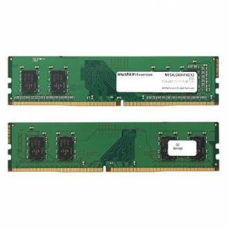  Mushkin Essentials DDR4 PC4-19200 2400 8GB 2x4GB CL17 126455 grande