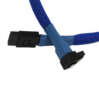  Nanoxia Cable SATA3 6Gb/s 45cm Acodado Azul 69026 grande