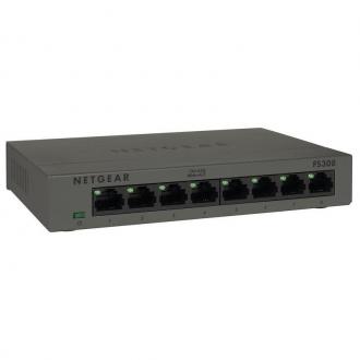  imagen de Netgear FS308 Switch 8 Puertos Fast Ethernet - Hub/Switch 84885