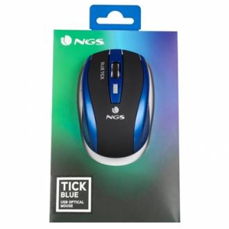  imagen de NGS Blue Tick ratón óptico 1600dpi USB Azul 130829
