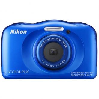  Nikon CoolPix S33 13.2MP Azul + Mochila 96273 grande