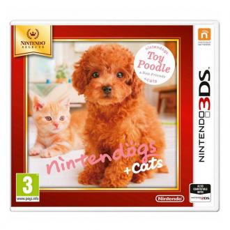  Nintendo Nintendogs + Cats Caniche Select 3DS 98485 grande