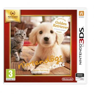  imagen de Nintendo Nintendogs + Cats Golden Retriever Select 3DS 98407
