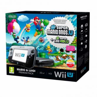  Nintendo Wii U Premium Pack 32Gb + Super Mario + Luigi - Consola Wii 63804 grande