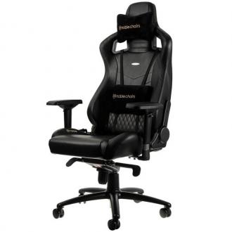 SILLA GAMING NOBLECHAIRS EPIC REAL LEATHER NEGRO 97882 grande