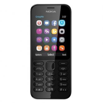  imagen de Nokia 222 Dual Sim Negro Libre - Smartphone/Movil 85017