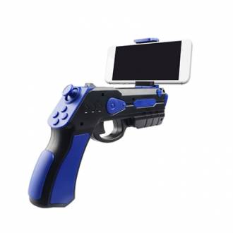  Omega Pistola Bluetooth Gaming Negro+Azul 127328 grande